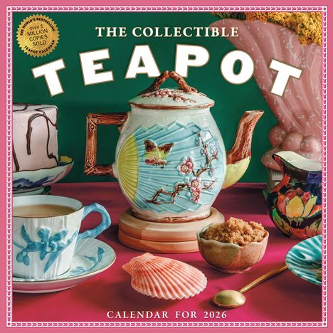 Workman Publishing: The Collectible Teapot Wall Calendar 2026, Kalender