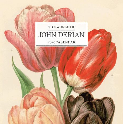 John Derian: World of John Derian Wall Calendar 2026, Kalender