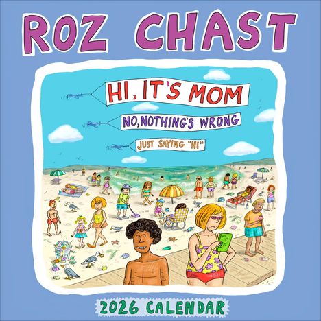 Roz Chast: Roz Chast Wall Calendar 2026, Kalender