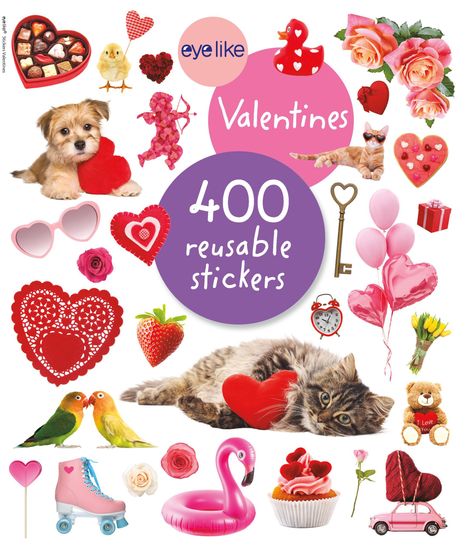 Eyelike Stickers: Valentines, Buch