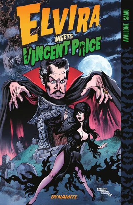 David Avallone: Elvira Meets Vincent Price, Buch