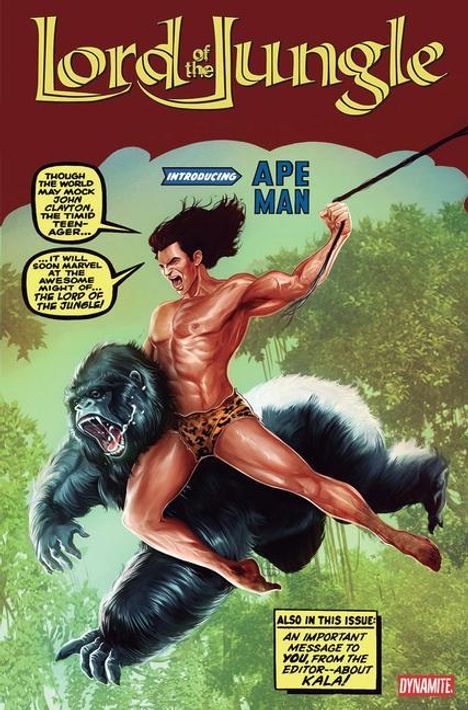 Dan Jurgens: Lord of the Jungle, Buch