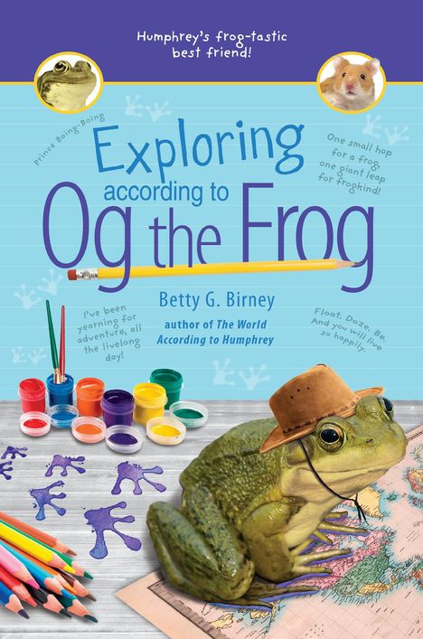 Betty G Birney: Exploring According to Og the Frog, Buch