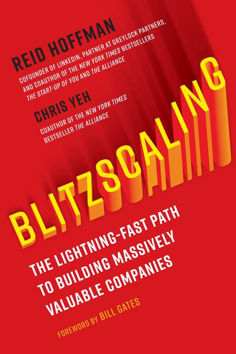 Reid Hoffman: Blitzscaling, Buch