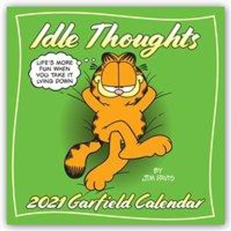 Jim Davis: Garfield 2021 Wall Cal, Kalender