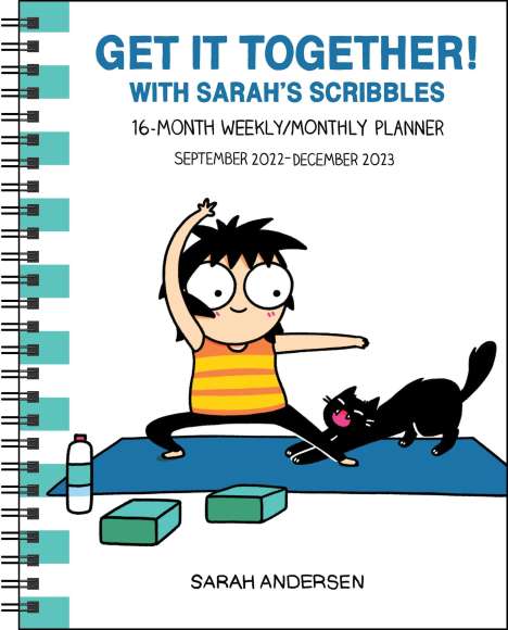 Sarah Andersen: Sarah's Scribbles 16-Month 2022-2023 Weekly/Monthly Planner Calendar, Kalender
