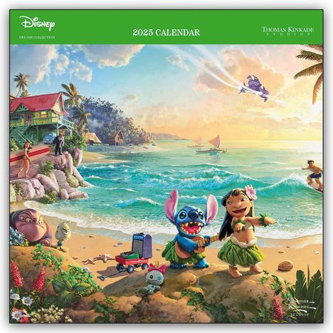 McMeel Andrews: Thomas Kinkade: The Disney Dreams Collection - Sammlung der Disney-Träume 2025, Kalender