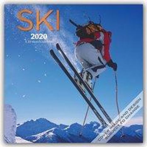 Inc Browntrout Publishers: Ski 2020 Square Wall Calendar, Diverse