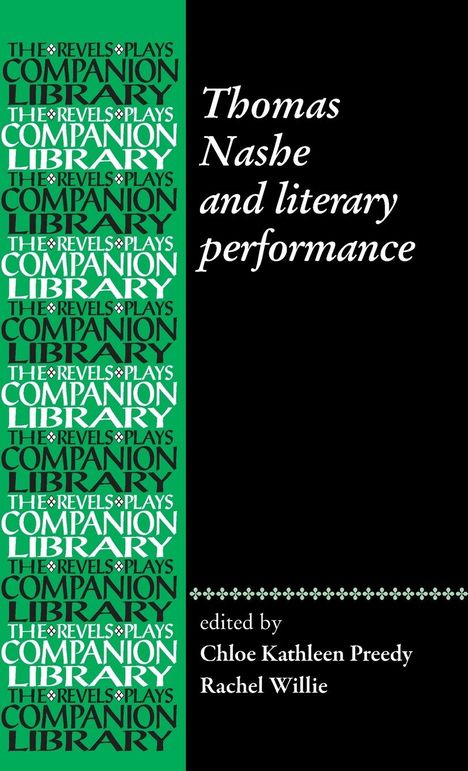 Thomas Nashe and literary performance, Buch