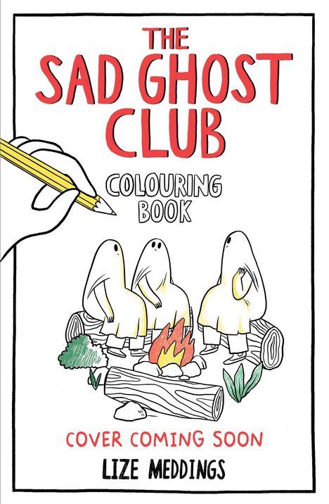 Lize Meddings: The Sad Ghost Club Colouring Book, Buch