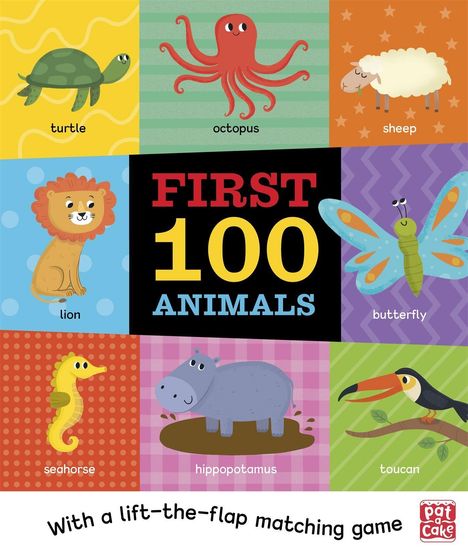Pat-A-Cake: First 100 Animals, Buch