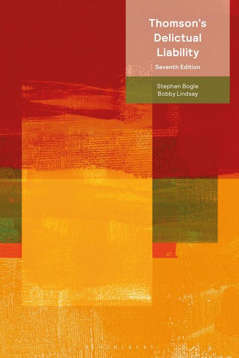 Bobby Lindsay: Thomson's Delictual Liability, Buch