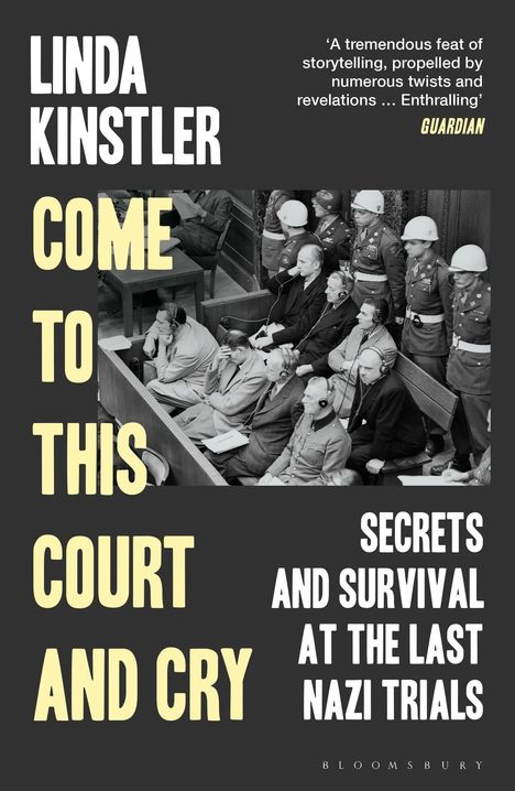 Linda Kinstler: Come to This Court and Cry, Buch