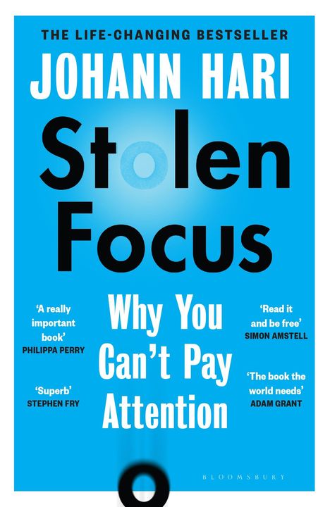 Johann Hari: Stolen Focus, Buch