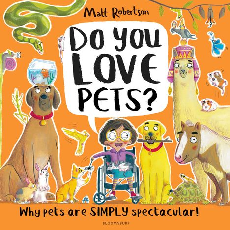 Matt Robertson: Do You Love Pets?, Buch