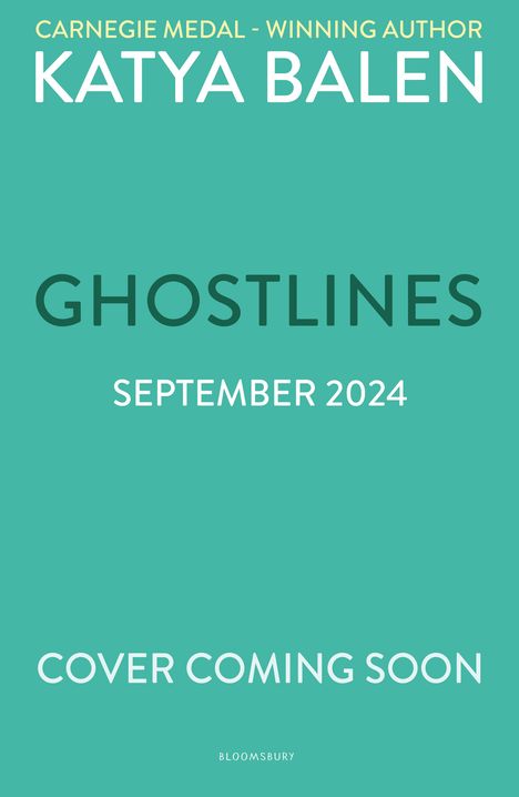 Katya Balen: Ghostlines, Buch