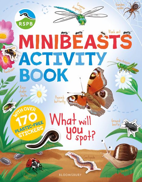 Rspb: RSPB Minibeasts Activity Book, Buch