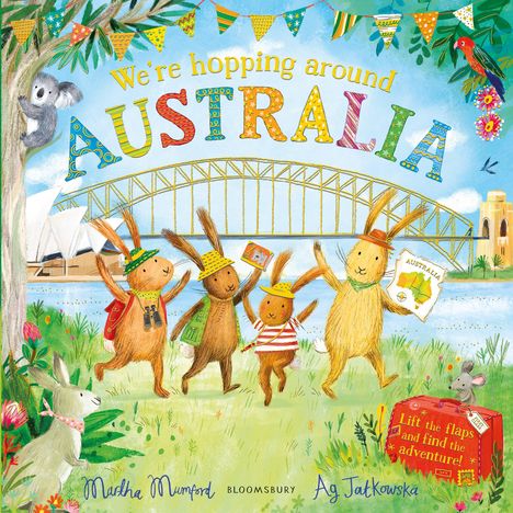 Martha Mumford: We're Hopping Around Australia, Buch