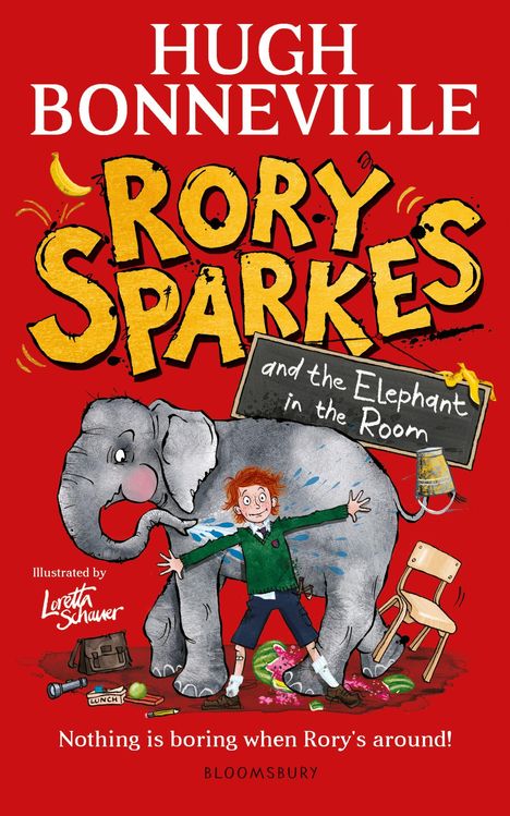 Hugh Bonneville: Rory Sparkes and the Elephant in the Room, Buch
