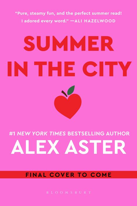 Alex Aster: Summer in the City, Buch