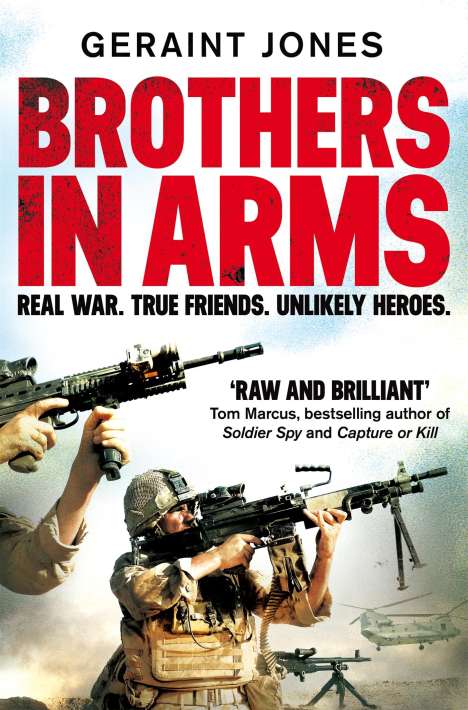 Geraint Jones: Brothers in Arms, Buch