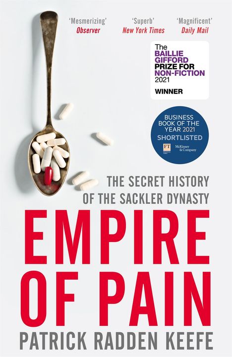 Patrick Radden Keefe: Empire of Pain, Buch