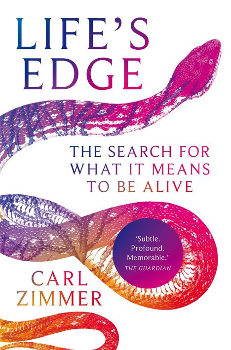 Carl Zimmer: Life's Edge, Buch