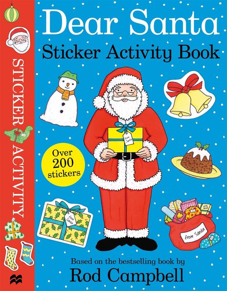 Rod Campbell: Dear Santa Sticker Activity Book, Buch