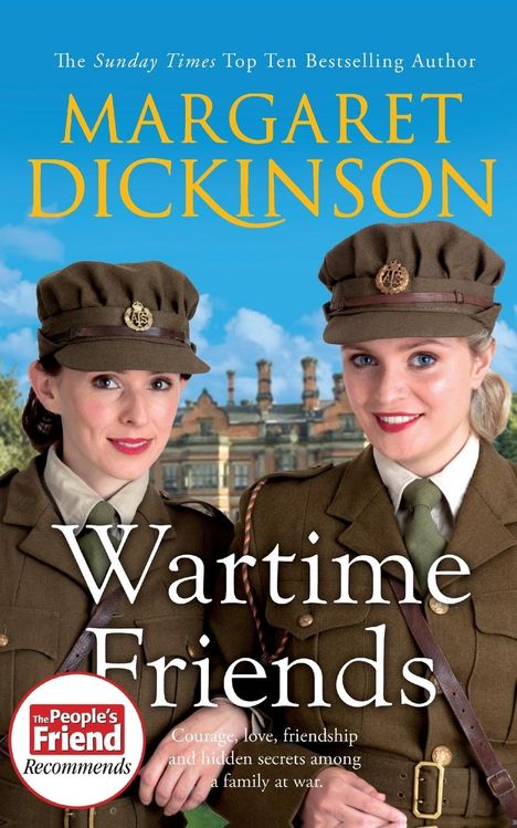 Margaret Dickinson: Wartime Friends, Buch