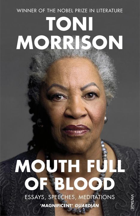 Toni Morrison: Mouth Full of Blood, Buch