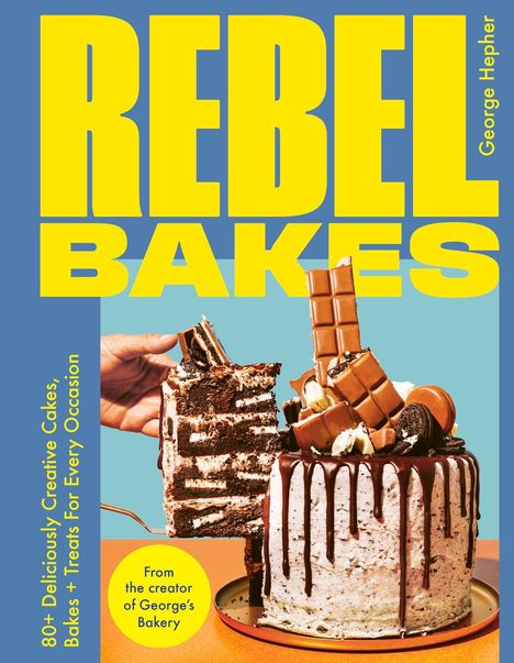 George Hepher: Rebel Bakes, Buch