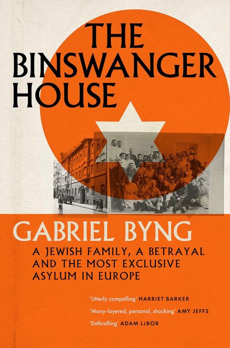 Text oben: "FINAL COVER TO BE REVEALED".  
Titel: "The Binswanger House".  
Autor: "GABRIEL BYNG".  
Logo: "riverrun".