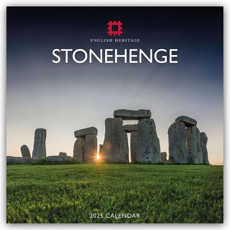Carousel Calendar: Stonehenge 2025 - Wand-Kalender, Kalender