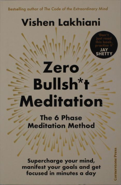 Vishen Lakhiani: Zero Bullsh*t Meditation, Buch