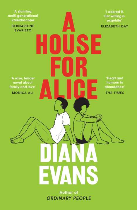Diana Evans: A House for Alice, Buch