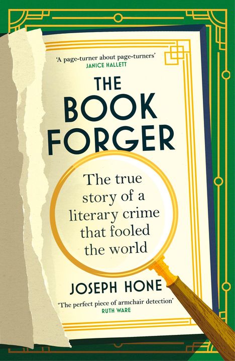 Joseph Hone: The Book Forger, Buch