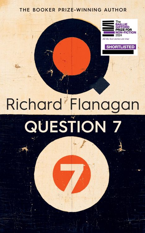 Richard Flanagan: Question 7, Buch