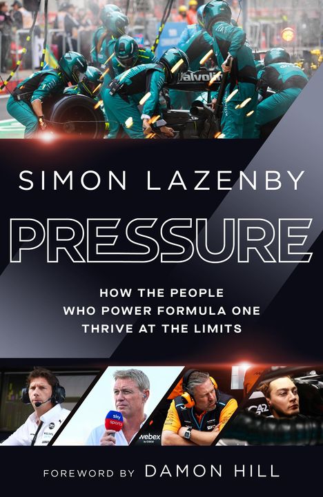 Simon Lazenby: Pressure, Buch