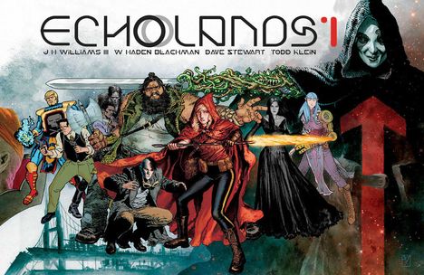 J H Williams III: Echolands Volume 1, Buch