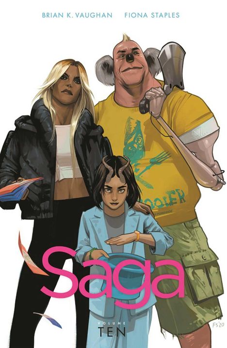 Brian K Vaughan: Saga Volume 10, Buch