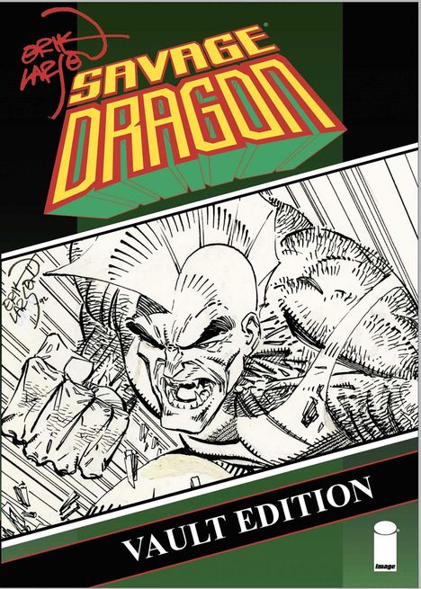 Erik Larsen: Savage Dragon Vault Edition Vol. 1, Buch