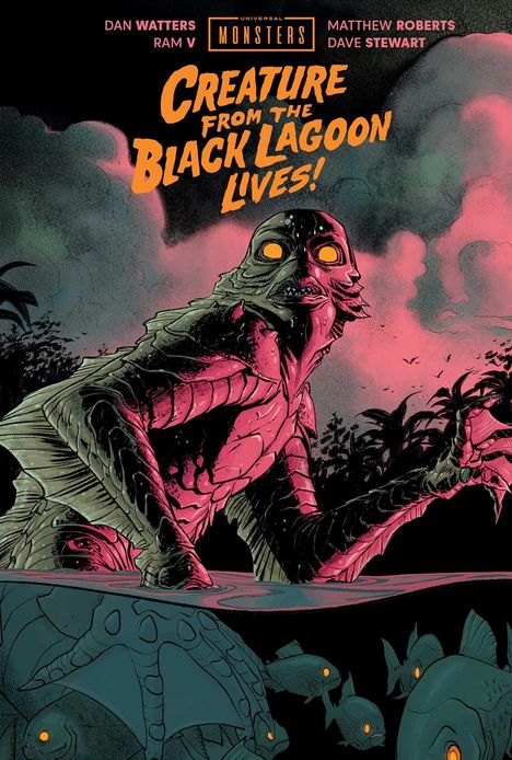 Dan Watters: Universal Monsters: Creature From the Black Lagoon Lives!, Buch