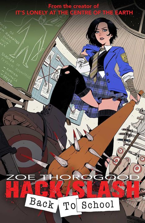 Zoe Thorogood: Hack/Slash Back to School, Buch
