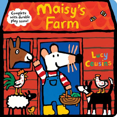 Lucy Cousins: Maisy's Farm: Complete with Durable Play Scene: A Fold-Out and Play Book, Buch