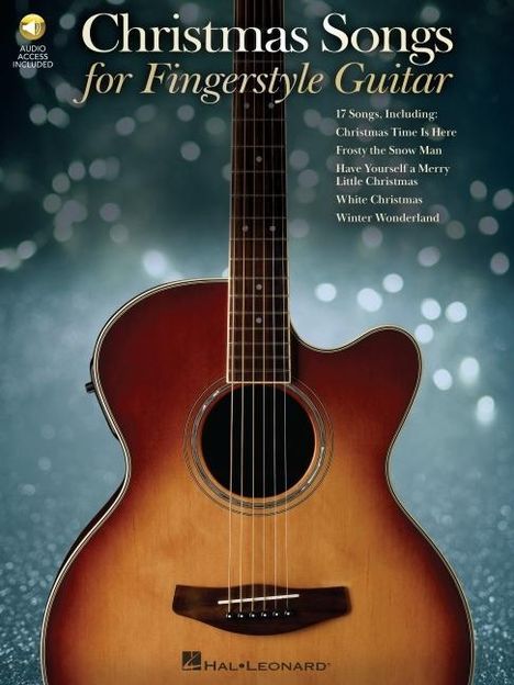 Christmas Songs for Fingerstyle Guitar, Buch