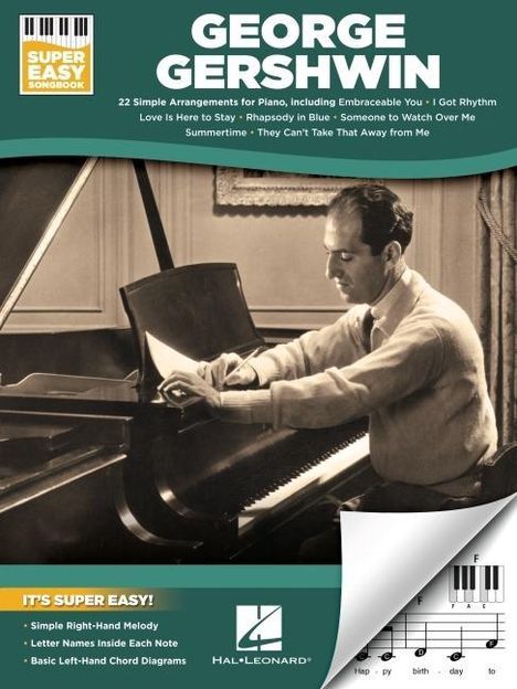 George Gershwin - Super Easy Songbook, Buch