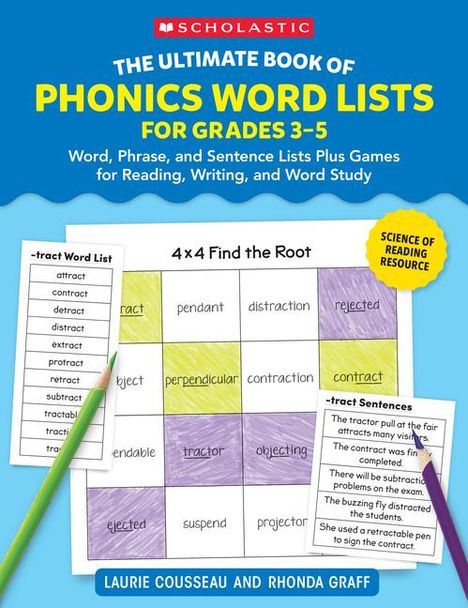 Laurie Cousseau: The Ultimate Book of Phonics Word Lists: Grades 3-5, Buch