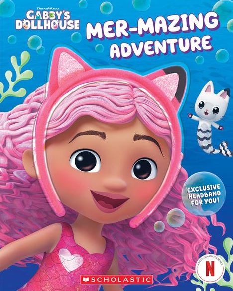 Gabrielle Reyes: Mer-Mazing Adventure (Gabby's Dollhouse Headband Book #2), Buch