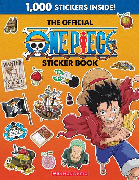 Scholastic: The Official One Piece Sticker Book, Buch