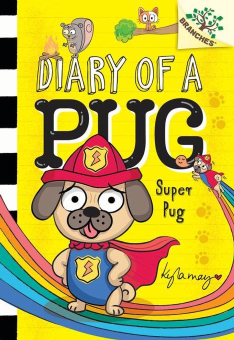 Kyla May: Super Pug: A Branches Book (Diary of a Pug #13), Buch